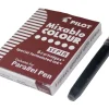 6 Cartuchos sepia para pluma Parallel Pen Pilot