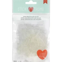 300 Dots Adhesivos finos Sticky Thumb AC