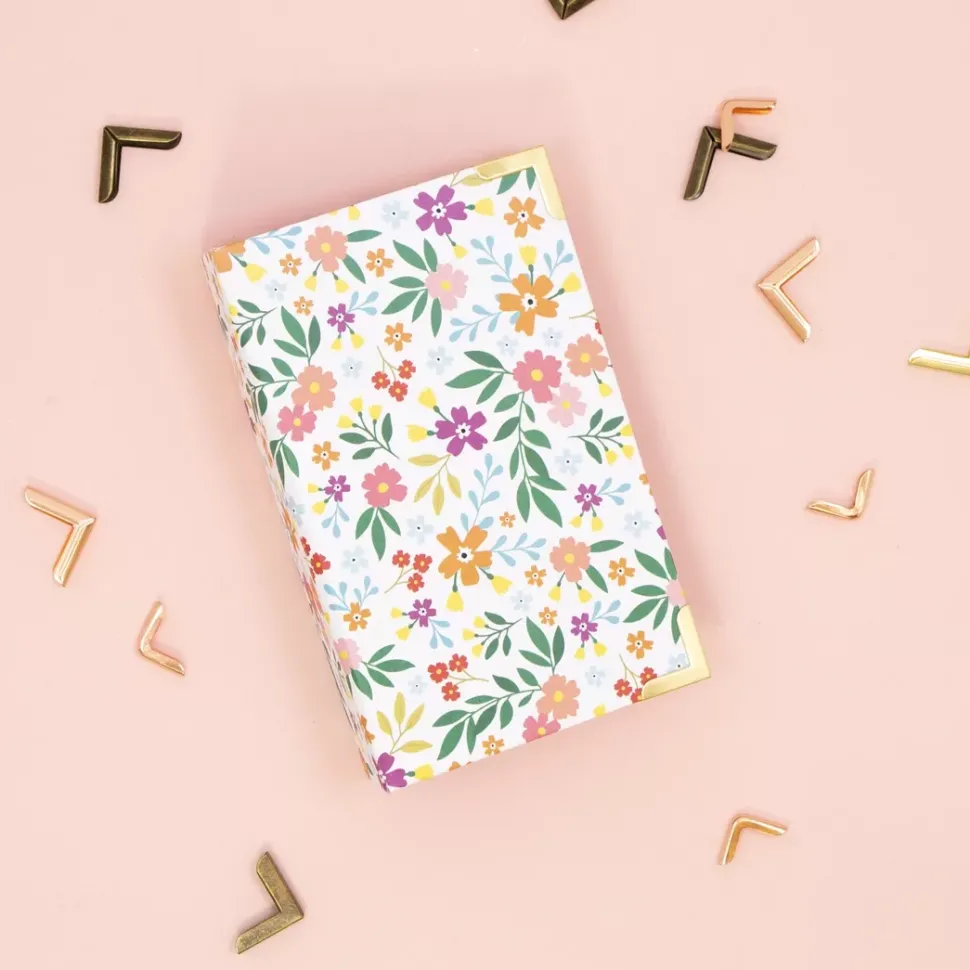 4 Esquineras Metálicas Mini Vintage Bronze Craftelier