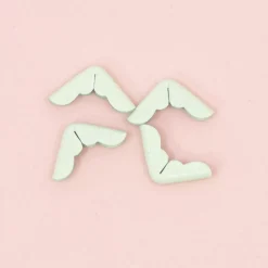 4 Esquineras Metálicas Royal Mint Craftelier