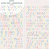 Abecedario Adhesivo Puffy Pastel Craftelier