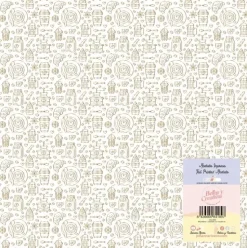 Acetato Foil Oro Chocolate Johanna Rivero 30x30cm