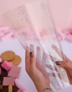 Acetato Foil Oro Chocolate Johanna Rivero 30x30cm