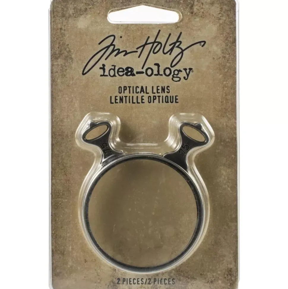 Adorno Metálico Optical Lens Idea-Ology Tim Holtz