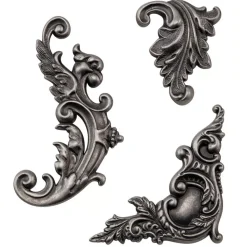 Adornos Metálicos Flourish Idea-Ology Tim Holtz