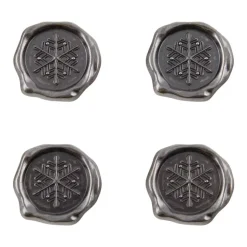 Adornos Metálicos Sellos de Lacre Christmas Idea-Ology Tim Holtz