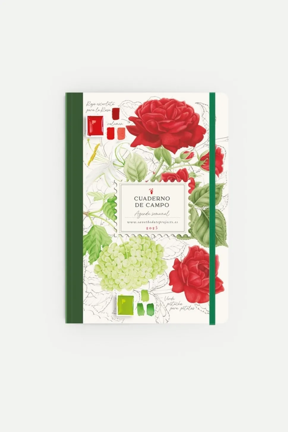 Agenda 2025 Ilustrada Cuaderno de Campo 2025