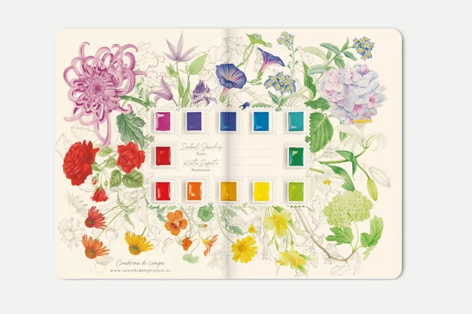 Agenda 2025 Ilustrada Cuaderno de Campo 2025