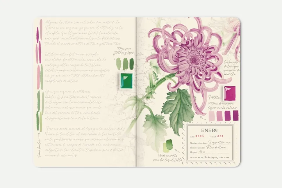 Agenda 2025 Ilustrada Cuaderno de Campo 2025