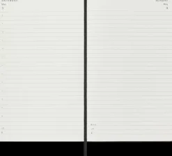 Agenda Classic 2025 diaria negro tapa dura Moleskine 13x21cm