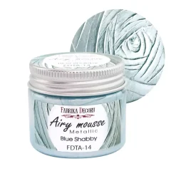 Airy mousse metallic Blue Shabby Fabrika Decoru