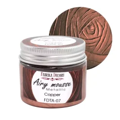 Airy mousse metallic Copper Fabrika Decoru
