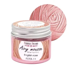 Airy mousse metallic English Rose Fabrika Decoru