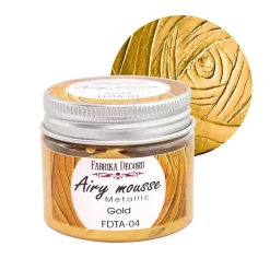 Airy mousse metallic Gold Fabrika Decoru