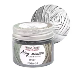 Airy mousse metallic Silver Fabrika Decoru