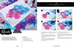 Alcohol Ink Step-by-Step Techniques for Ink-Based Fluid Art