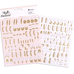 Alfabeto de Chipboard Nurtured Rosie's Studio