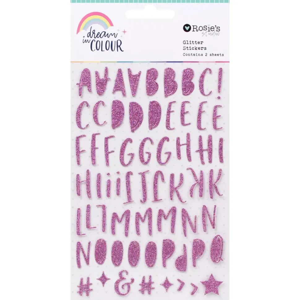 Alfabeto de Foam Dream in Colour Rosie's Studio