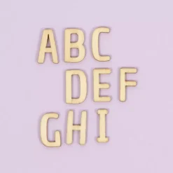 Alfabeto de madera Craftelier