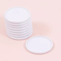 Anillas de Disco L Blanco Craftelier