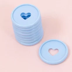 Anillas de Disco M Azul Bebé Craftelier