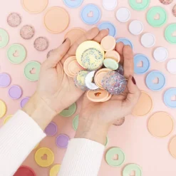 Anillas de Disco S Negro Craftelier