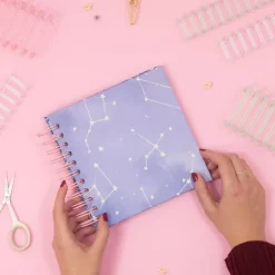 Anillas para encuadernar Baby Blue 1.25" Craftelier