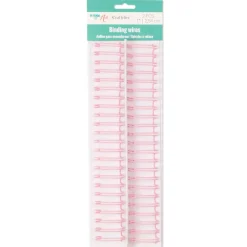 Anillas para encuadernar Baby Pink 1" Craftelier