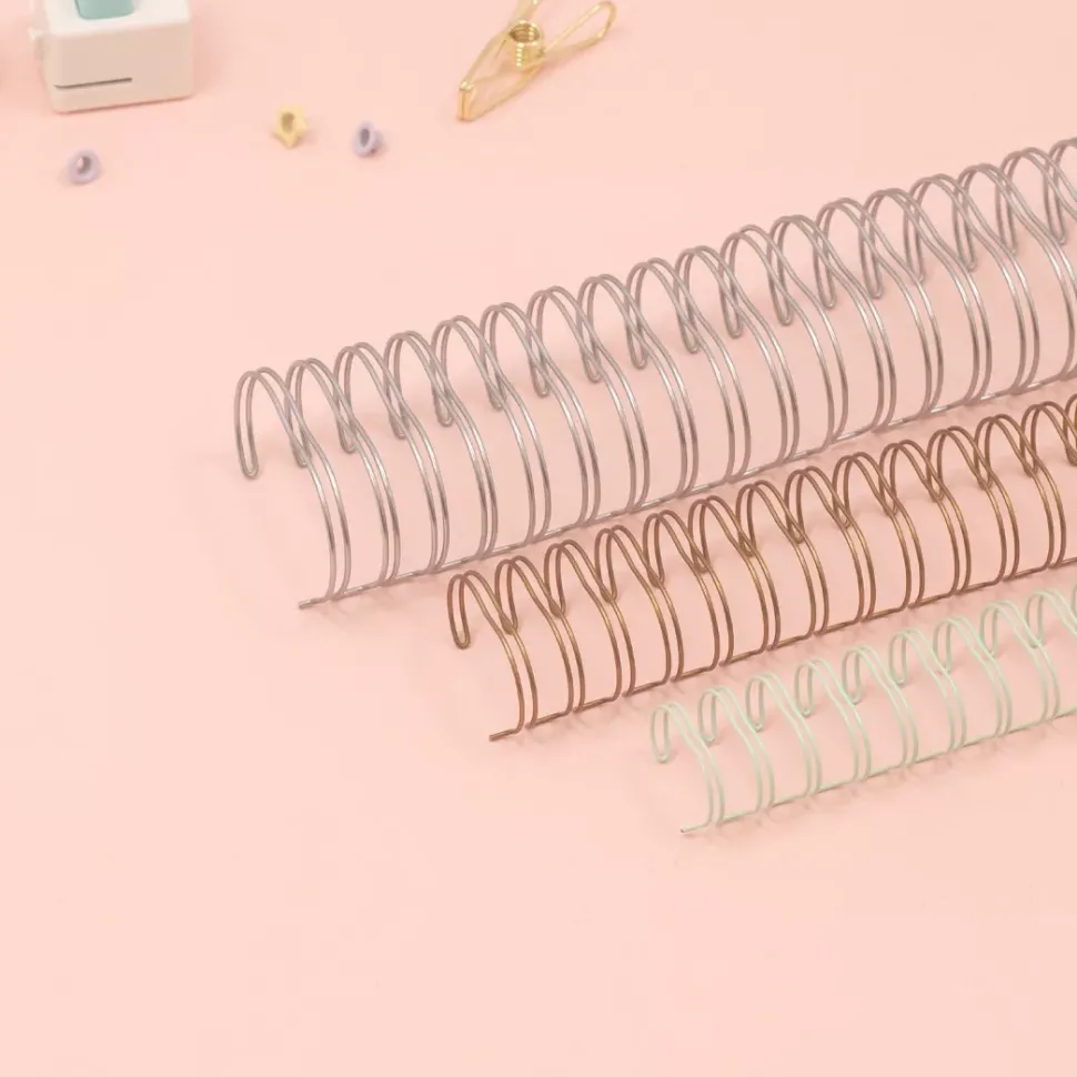 Anillas para encuadernar Rose Gold 1" Craftelier