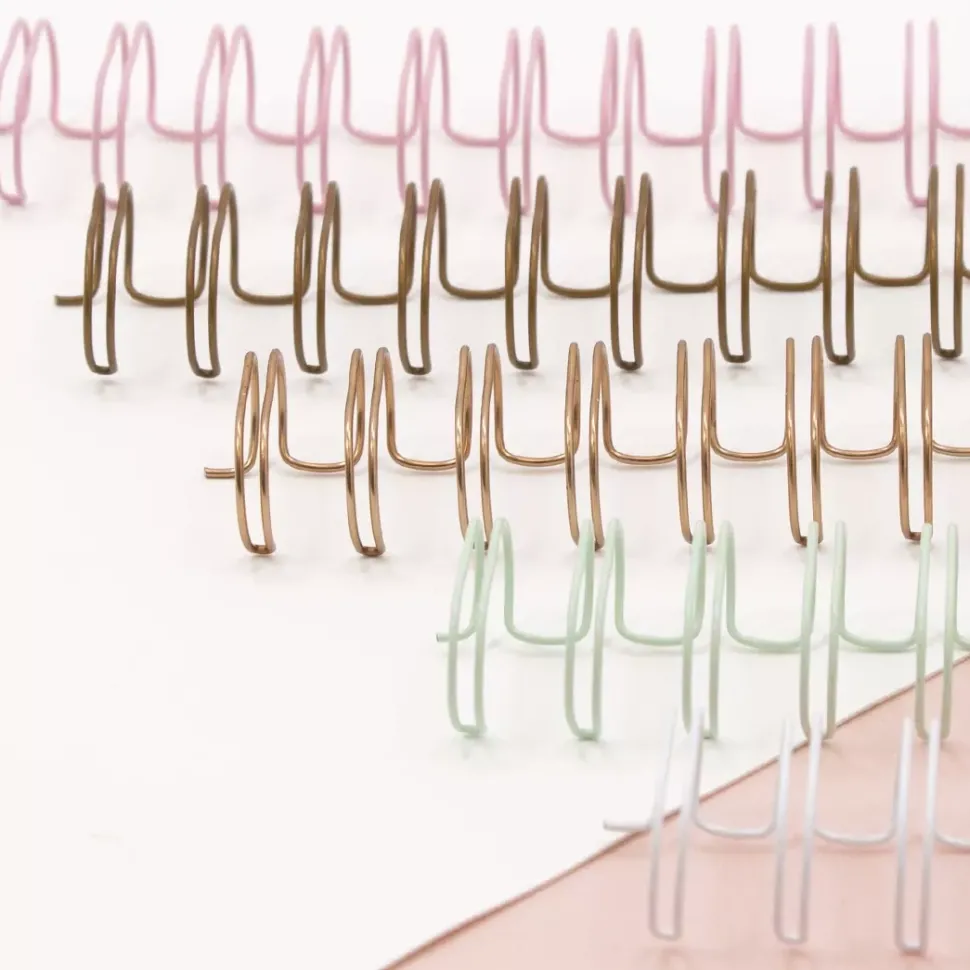 Anillas para encuadernar Rose Gold 5/8" Craftelier