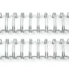 Anillas plateadas para encuadernar Cinch 0.625"