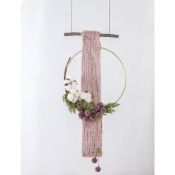 Aro Metálico Negro Rayher ø25cm