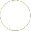Aro Metálico Oro 30cm Rayher