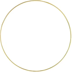 Aro Metálico Oro 30cm Rayher