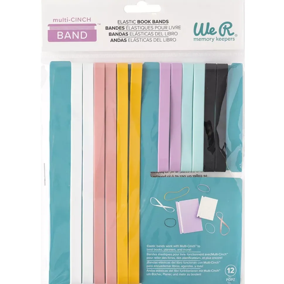 Bandas elásticas para encuadernación We R Makers
