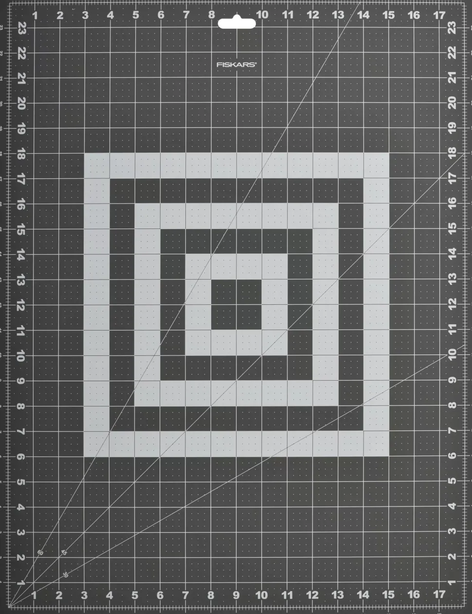 Base de corte gris Fiskars 45x60cm