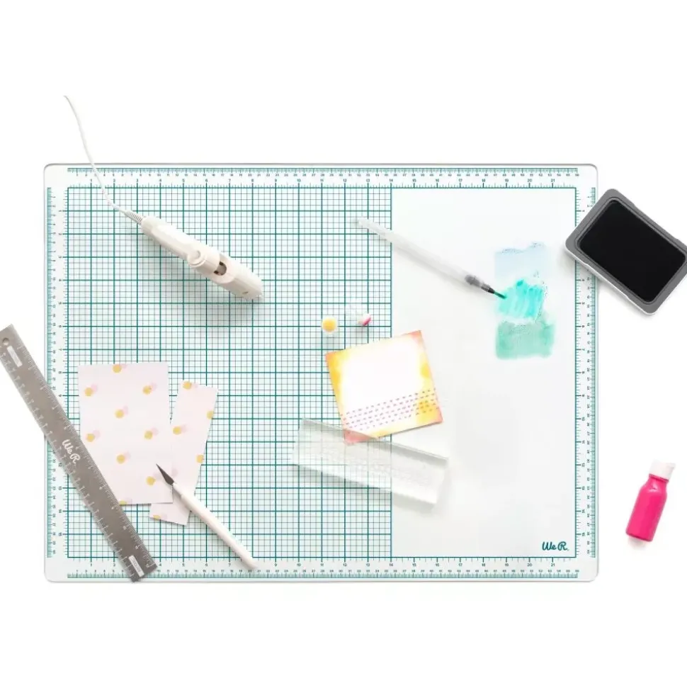 Base de cristal Glass Mat We R Memory Keepers