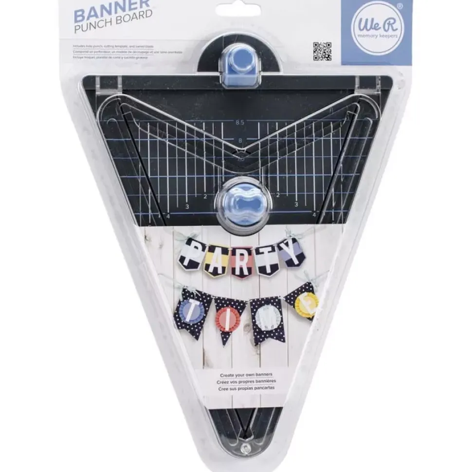 Base para banderines Banner Punch Board We R Memory Keepers