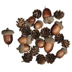 Bellotas y Piñas para Decoración Rayher