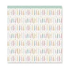 Bloc 24 papeles Little M Lora Bailora 30x30cm