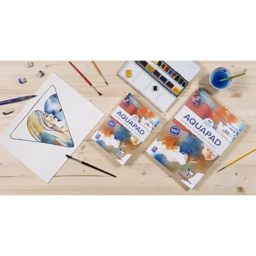 Bloc Acuarela Aquapad Clairefontaine A4 300g/m²