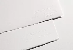 Bloc acuarela Arches encolado a 1 lado grano satinado 185 g/m² 23x31cm