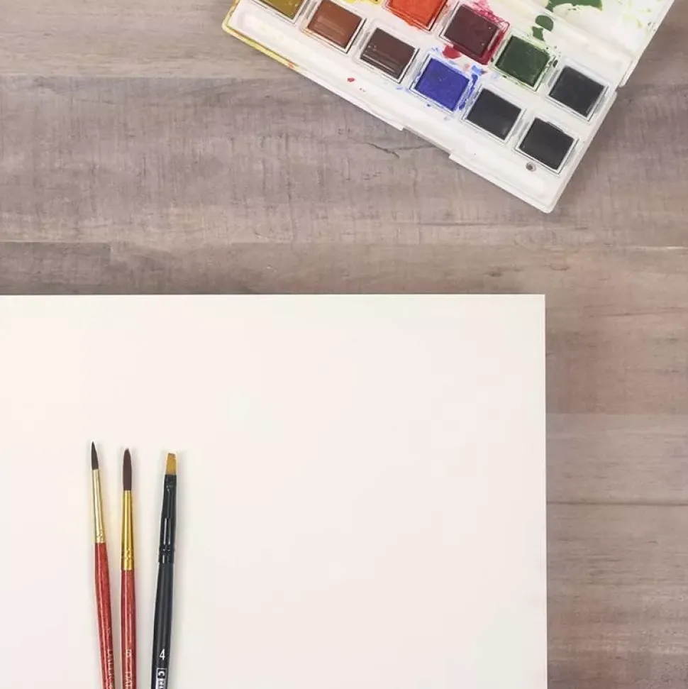 Bloc de acuarela Econobloc 30x30cm 280g/m²