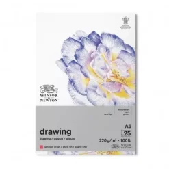 Bloc de Dibujo Grano Fino Winsor and Newton A5 220g/m²