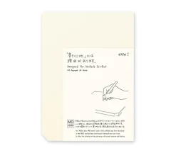 Bloc de notas liso Midori MD Paper A5