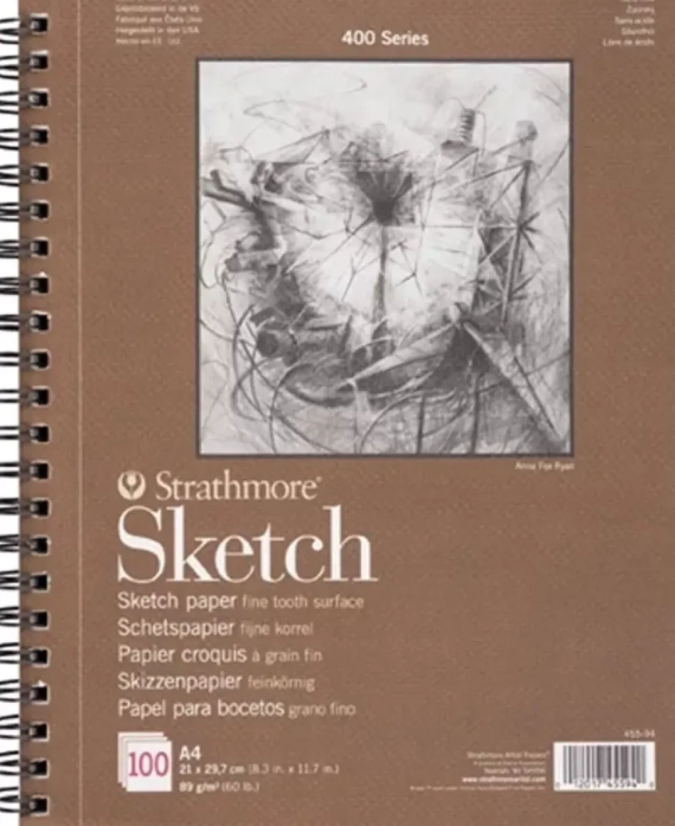 Bloc Sketch A4 Serie 400 Grano Fino Strathmore