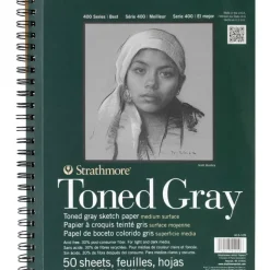 Bloc Toned Gray Serie 400 Strathmore 22,8x30,5cm