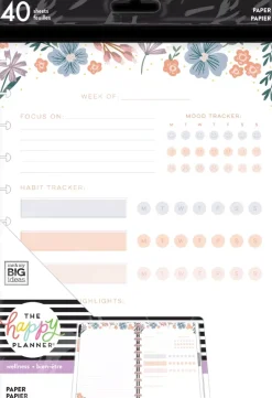 Bloque de Hojas Big Florals Happy Planner
