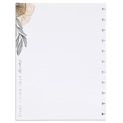 Bloque de Hojas Big Gold & Black Happy Planner