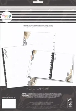 Bloque de Hojas Big Gold & Black Happy Planner